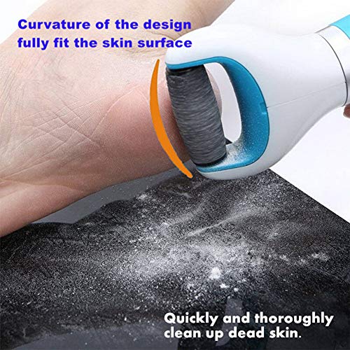 PAFOWO 11 Pack Replacement Rollers for Amope and Dr Scholl's Foot File | 7 Extra Coarse + 4 Regular Refills, Callus Remover, Electric Foot File