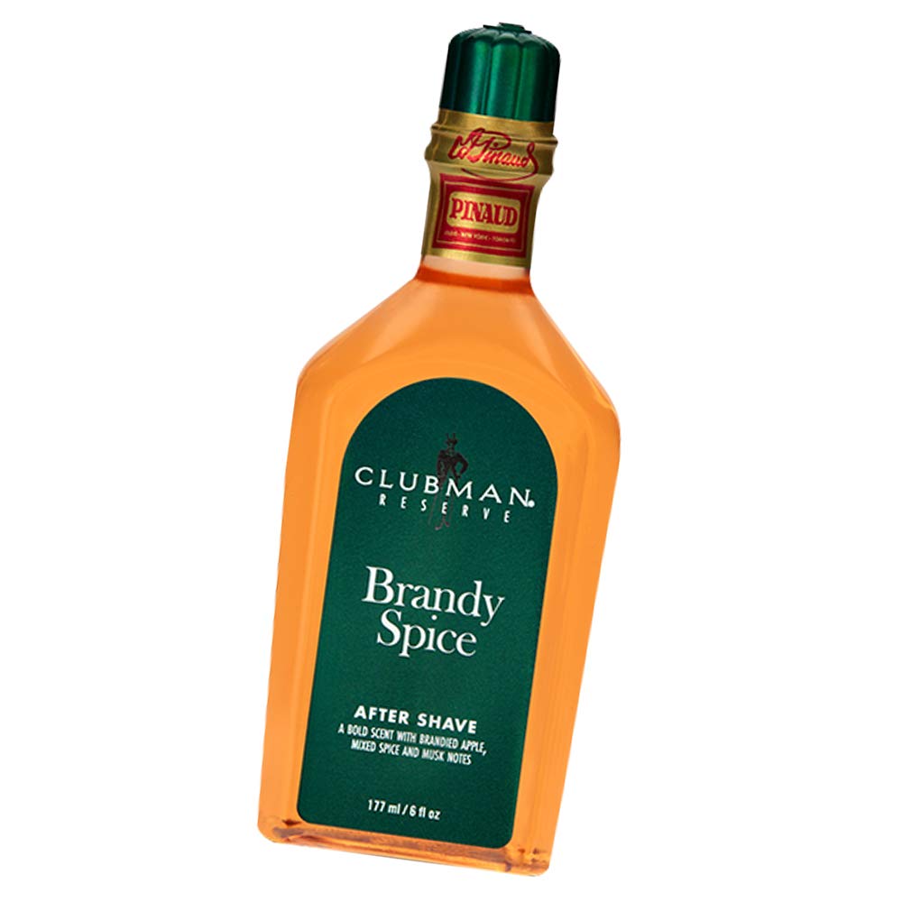 Clubman Reserve Brandy Spice After Shave Lotion – Bold, Masculine Fragrance, Aftershave for Men, 6 oz