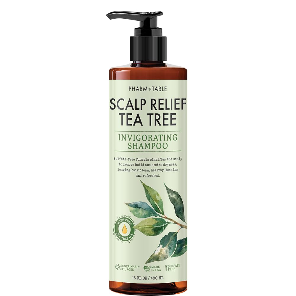 PHARM TO TABLE Scalp Relief Tea Tree Shampoo 960ml