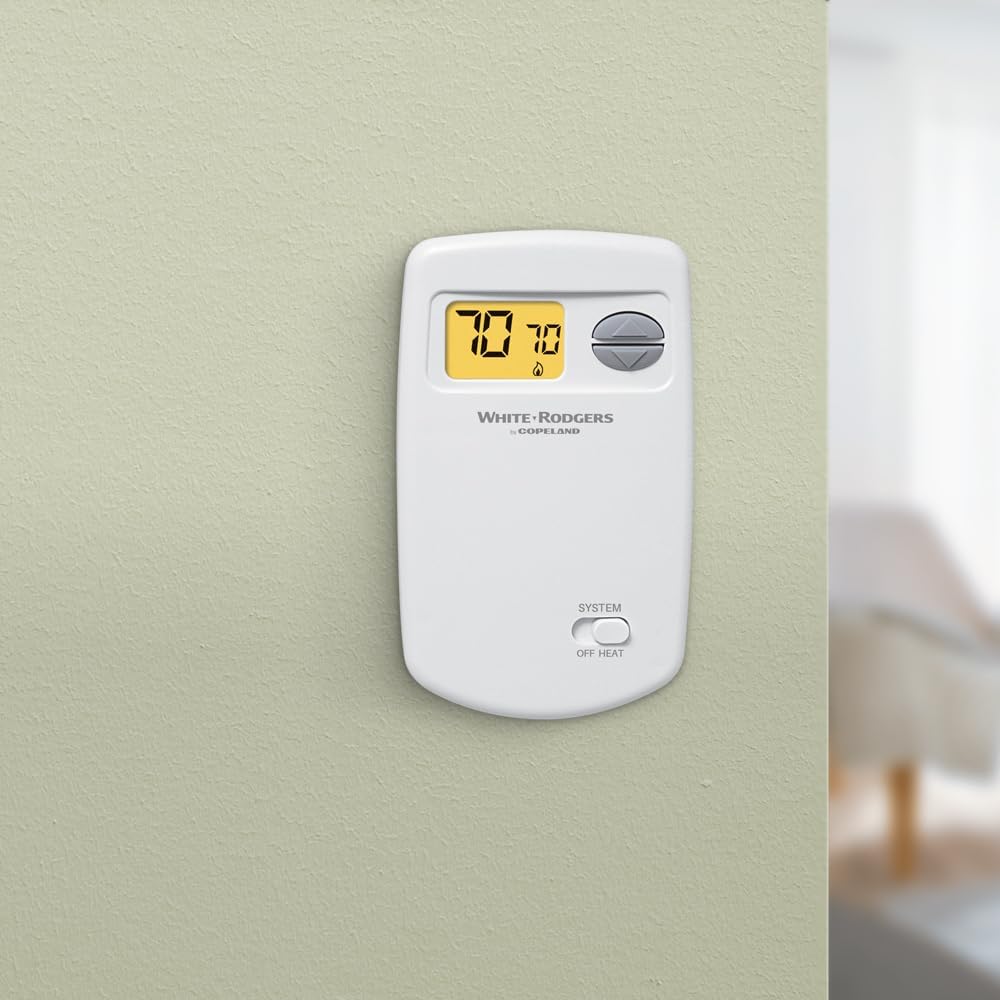 White-Rodgers 70 Series Classic, Non-Programmable, Thermostat, 1E78-140