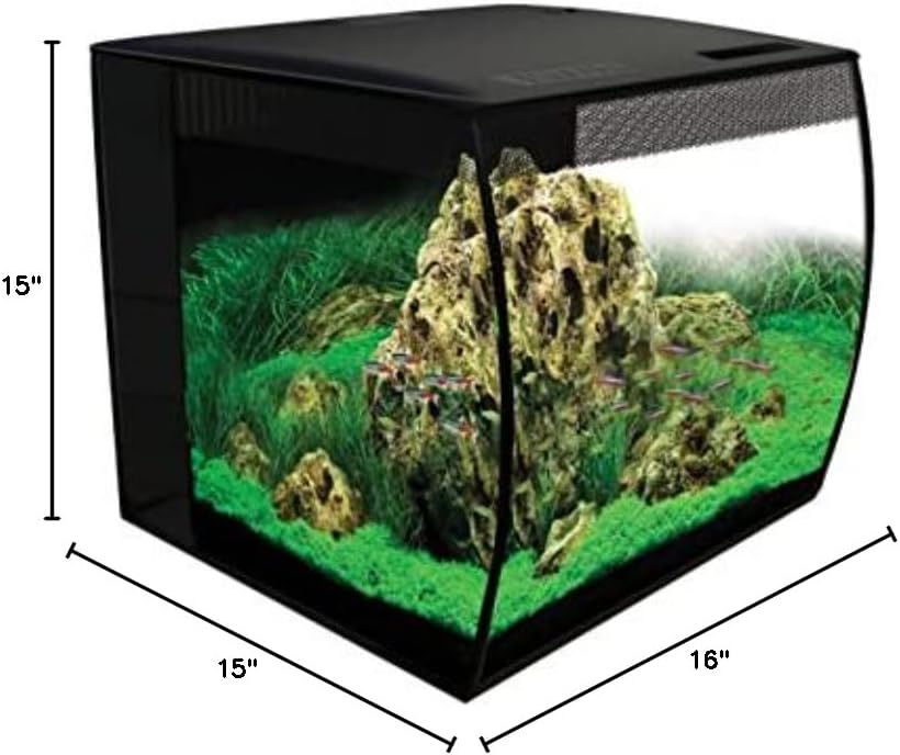 Fluval Flex 57 - 15 Gallon Nano Glass Aquarium Kit