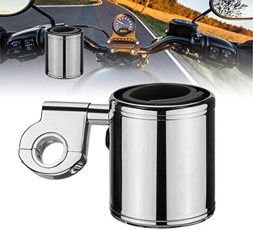 Motorcycle Handlebar Mount, Cup Drink Water Bottle Holder for Handlebar, Armrest, Roll Bar