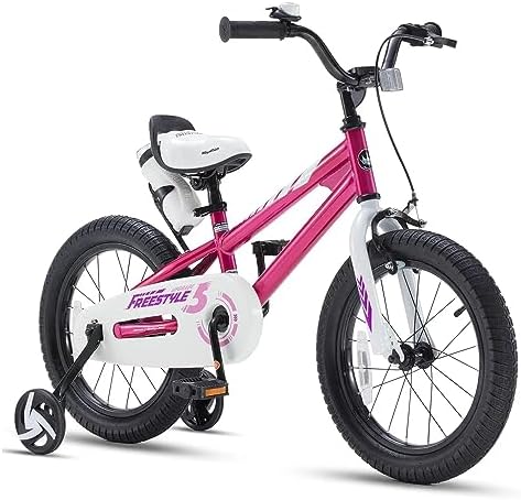 RoyalBaby EZ Kids Bike 12 14 16 18 20 Inch Balance Pedal 2-in-1 Training Bicycle Boys Girls Ages 3 to 12 Years Easy Learn for Beginners