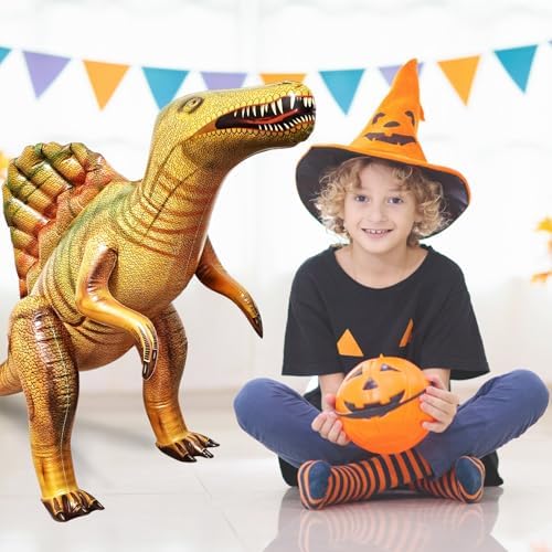 Jet Creations Inflatable Spinosaurus, 53" Long, Realistic Dinosaur