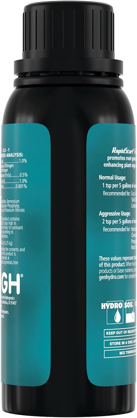 General Hydroponics Rapid Start for Root Branching, 125ml