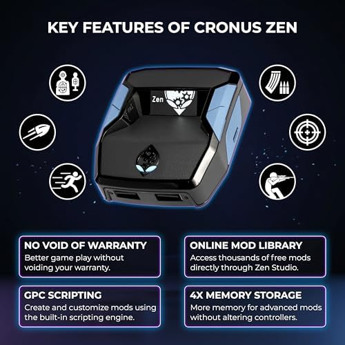Cronus Zen Controller Emulator for Xbox, PlayStation, Nintendo and PC (CM00053)