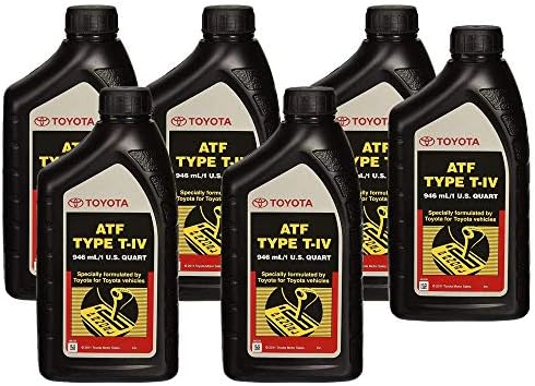 Toyota 00279-000T4 Automatic Transmission Fluid, 192 Ounces, 6 Pack