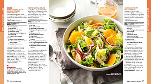 Taste of Home Diabetes Cookbook: Eat right, feel great with 370 family-friendly, crave-worthy dishes! (Taste of Home Heathy Cooking)