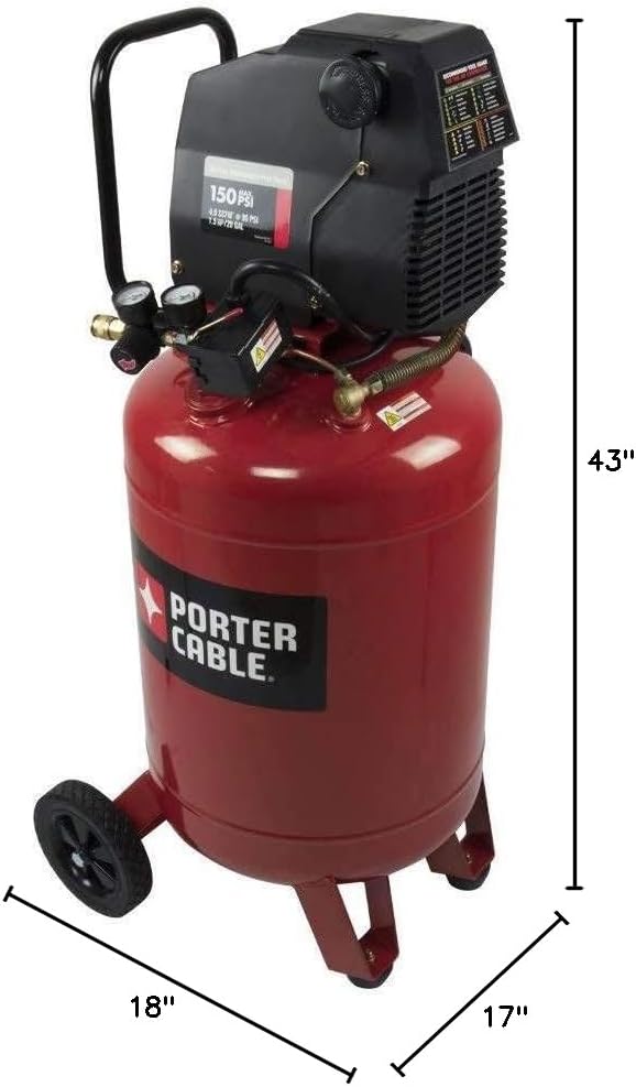PORTER CABLE PXCMF220VW 20-Gallon Portable Air Compressor