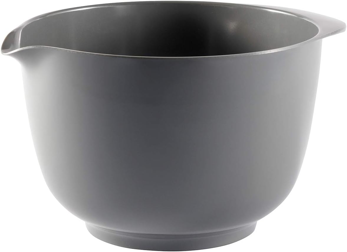 Hutzler Melamine Mixing Bowl Set: 2, 3 and 4 Liters, White (3234WH)