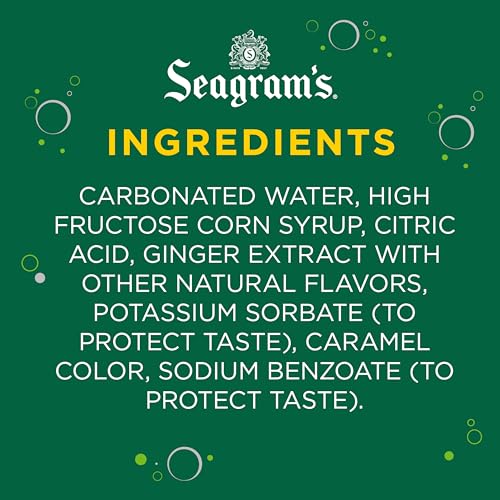 Seagram's Ginger Ale, 12 fl oz, 12 Pack