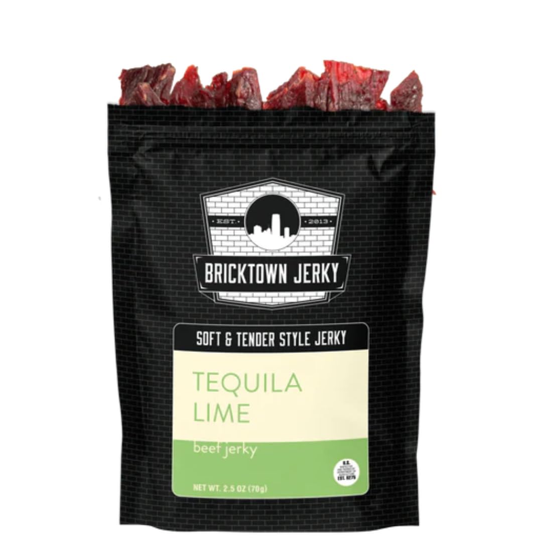 Honey Pepper Beef Jerky - Soft and Tender Style, High Protein, Low-Carb, Healthy Lean Meat Snack - Gourmet Beef Jerky, No Preservatives - 2.5 oz.