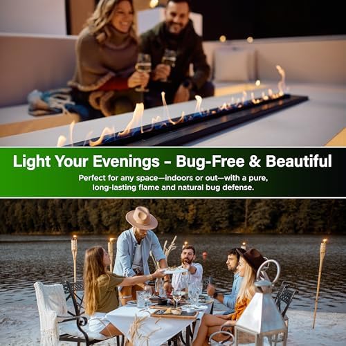 Firefly Eucalyptus Formula - Tiki Torch Fuel - Clean Burn, 1 Gallon