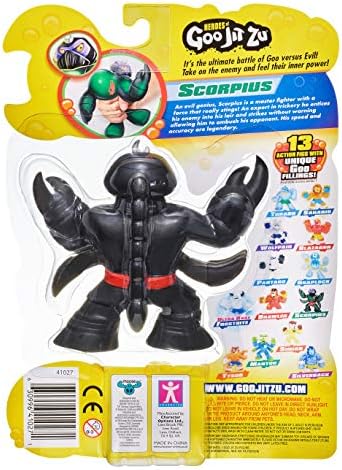Heroes of Goo Jit Zu - Oozy Scorpion Action Figure, Scorpius