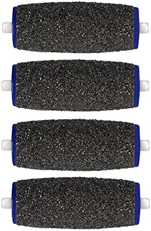 Extra Coarse Pedicure Refill Rollers Compatible With Amope Pedi Perfect Electronic Pedicure Foot File, 4-pack