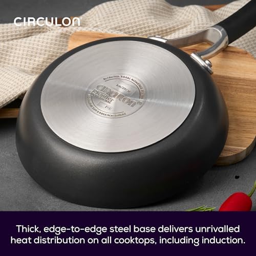 Circulon Premier Professional Hard Anodised Cookware Set, Black - 5 Piece