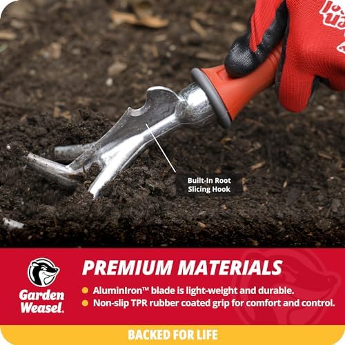 Garden Weasel Multi-Use Transplanter Trowel for Digging Planting Weeding