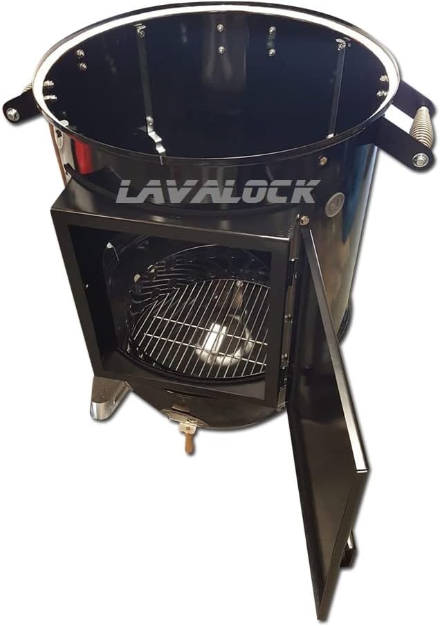 Quick Coal™ fits WSM 18.5 Charcoal Access Door for Weber Smokey Mountain Accessory by LavaLock®