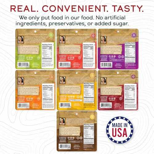 Wild Zora Paleo Freeze Dried Meals for Backpacking & Camping - Healthy Gluten Free & Grain Free Camping Meals/Backpacking Food + No Added Sugar - Great for Travel (Cliffside Coconut Berry 2-Pack)