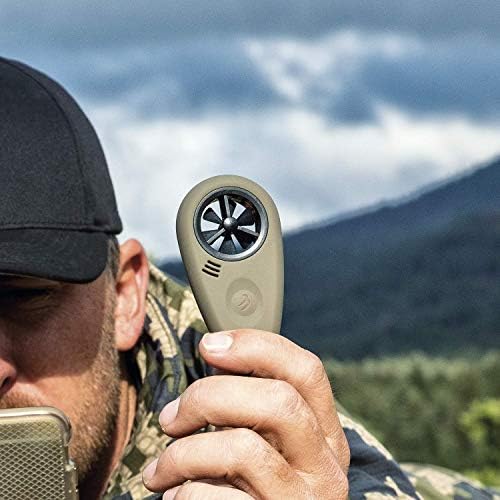 Tempest Anemometer – Handheld Wind Meter for Precision Shooting, Wind Speed Anemometer, Air Flow Meter