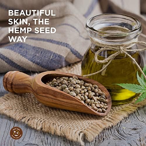 Hemp Seed Massage & Body Oil Gift Set - 2 oz Naked in the Woods, Skinny Dip & Guavalava Scents - with Hemp Seed, Apricot