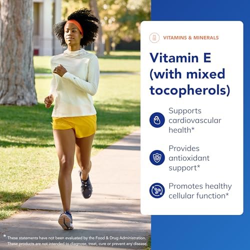 Pure Encapsulations Vitamin E (with Mixed Tocopherols) - Antioxidant Protection & Cellular Function* - Contains Mixed Tocopherols - Non-GMO - 90 Softgel Capsules | Antioxidant Protection and Cellular Function*, Contains Mixed Tocopherols, Non-GMO