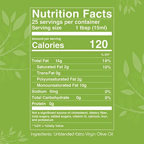 MaryRuth's USDA Organic Extra Virgin Olive Oil, Iced Pressed, 12 Fl Oz | USDA Organic, Ice Pressed, Supports Digestive Health, High in Nutrients, Raw