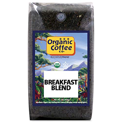 The Organic Coffee Co. French Roast Whole Bean Coffee, 2 lb bag