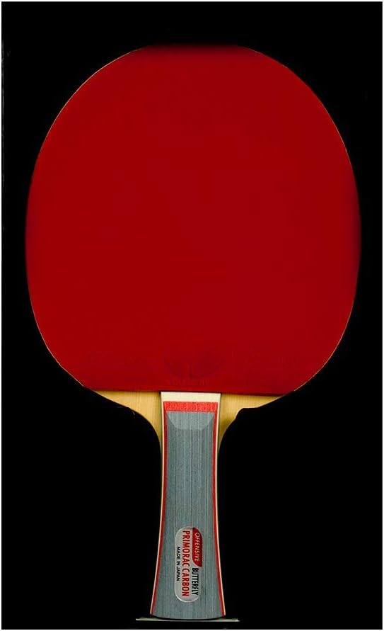 Butterfly Primorac Carbon Pro-Line Table Tennis Racket - One of Our Fastest Blades Fueled by The Raw Power of Carbon Fiber - Recommended for World