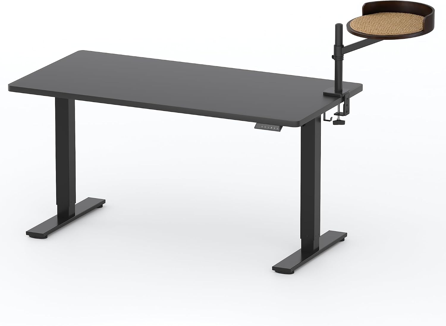 FLEXISPOT EN2 48"x24" Standing Desk with Power Strip Bundle, Black