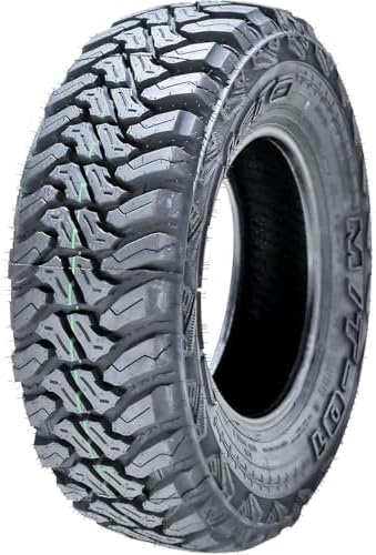 Accelera M/T-01 Mud Off-Road Light Truck Radial Tire-LT235/75R15 235/75/15 235/75-15 104/101Q Load Range C LRC 6-Ply BSW Black Side Wall
