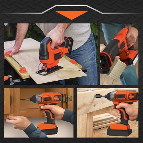 Masione 3.8Ah 20V Repalcement for Black and Decker 20V Lithium Battery BDL1805 LBXR20 LBXR2020-OPE Compatible with Black and Decker 20V Battery
