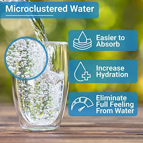 Aqua Ionizer Deluxe 5.0 | Water Ionizer | 7 Water Settings | Home Alkaline Water Filtration System | Produces pH 4.5-10.5 Alkaline Water | Up to