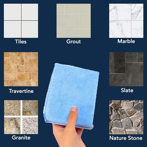 Professional Microfiber Sealer Applicator Pad – The Perfect Tool to Apply Sealer to All Natural Stone and Tile Like Marble, Granite