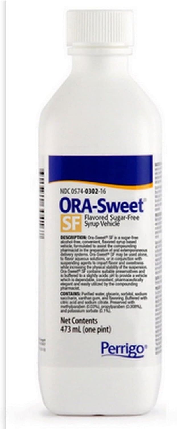 ORA Sweet Syrup S/F Paddock Size: 16 OZ