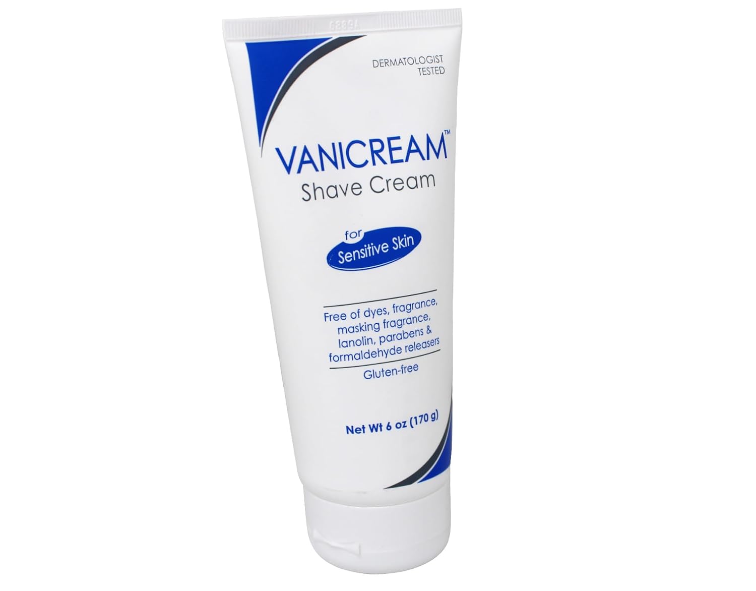 Vanicream Shave Cream, for Sensitive Skin 6 oz (170 g)