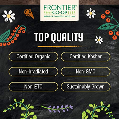 Frontier Co-op Organic Ground Cayenne Chili Peppers, 50,000 HU, Certified Organic, Kosher | 16 Ounce (Pack of 1)