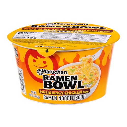 Maruchan Bowl Chicken Ramen Noodles, 3.32 Oz