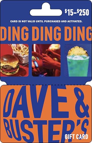 Dave & Buster's Physical Gift Card - $25