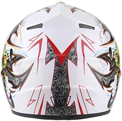 Motocross Helmet ATV Dirt Bike Helmets Off-Road Helmet with Gloves Goggles for Unisex Adult Youth DOT/FMVSS 218 Approved (Medium, Black)