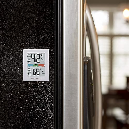 AcuRite Humidity Meter Hygrometer and Indoor Thermometer, Hygrometer