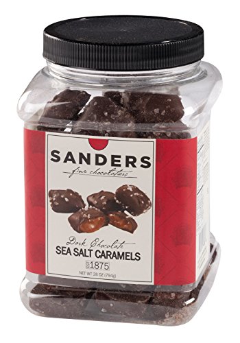 Sanders Dark Chocolate Sea Salt Caramels - 36 ounces (2.25 pounds)