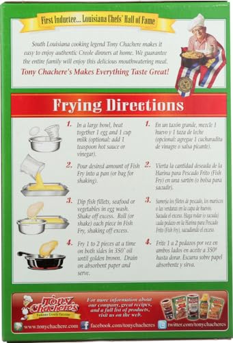 Tony Chacheres Mix Fish Fry Crispy Creole