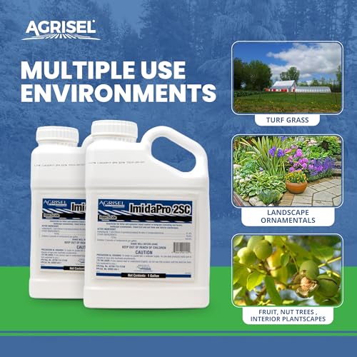 Agrisel ImidaPro 2SC/Midash 2SC Insect & Pest Control, 32 Ounces | Outdoor Use Only, Broad Spectrum, Residential & Commercial, Effective Against 100+ Pests