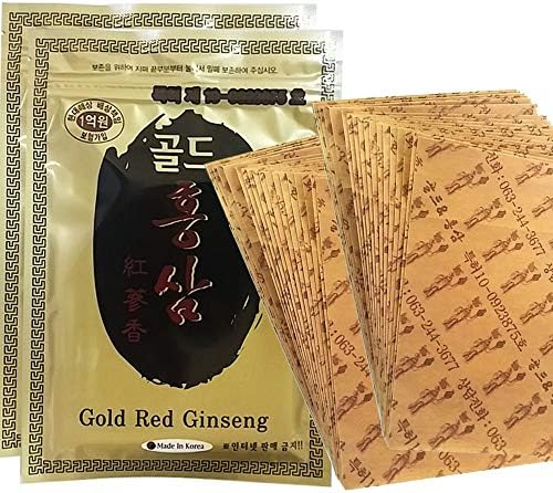 Korean Red Ginseng Patch - 40 Patches