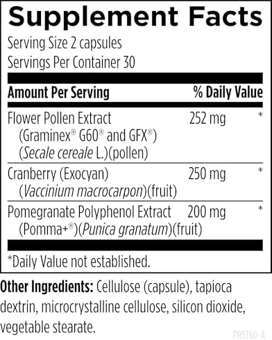 Designs for Health Prostect - Saw Palmetto-Free Prostate Supplements for Men - Urinary Function + Prostate Support - Cranberry