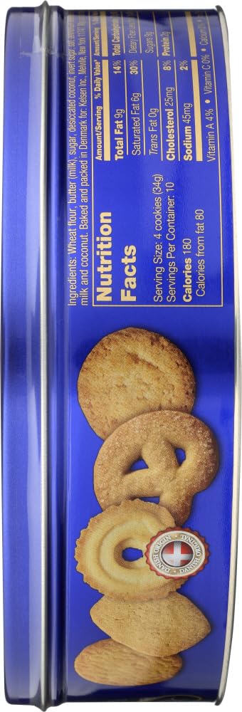 Royal Dansk Danish Butter Cookies - 12 oz. Tin (2 pack)