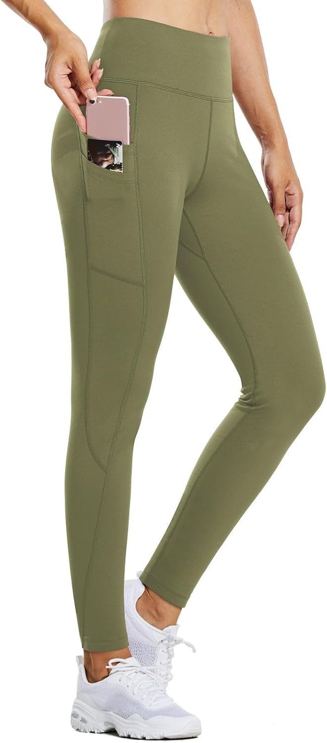baleaf Women's Fleece Lined Leggings Thermal Warm Winter Tights