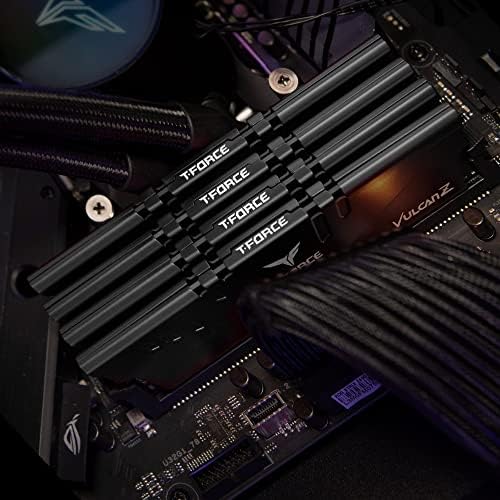 TEAMGROUP T-Force Vulcan Z DDR4 16GB Kit (2x8GB) 3200MHz (PC4-25600) CL16 Desktop Memory Module Ram (Gray) - TLZGD416G3200HC16CDC01