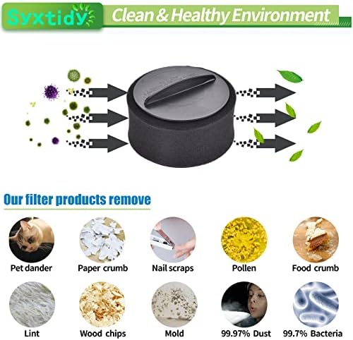 Vacuum Filters for Bissell Powerforce Helix Turbo 32r9,1240,82h1